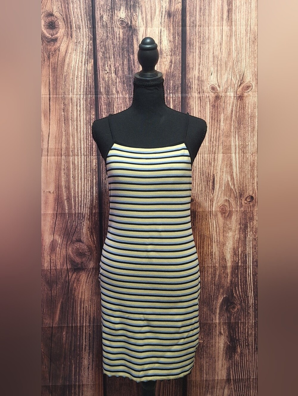 wild fable Pastel Yellow Camisole Dress With Ruffle Trim Size XL!